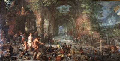 The Fire by Jan the Elder Brueghel